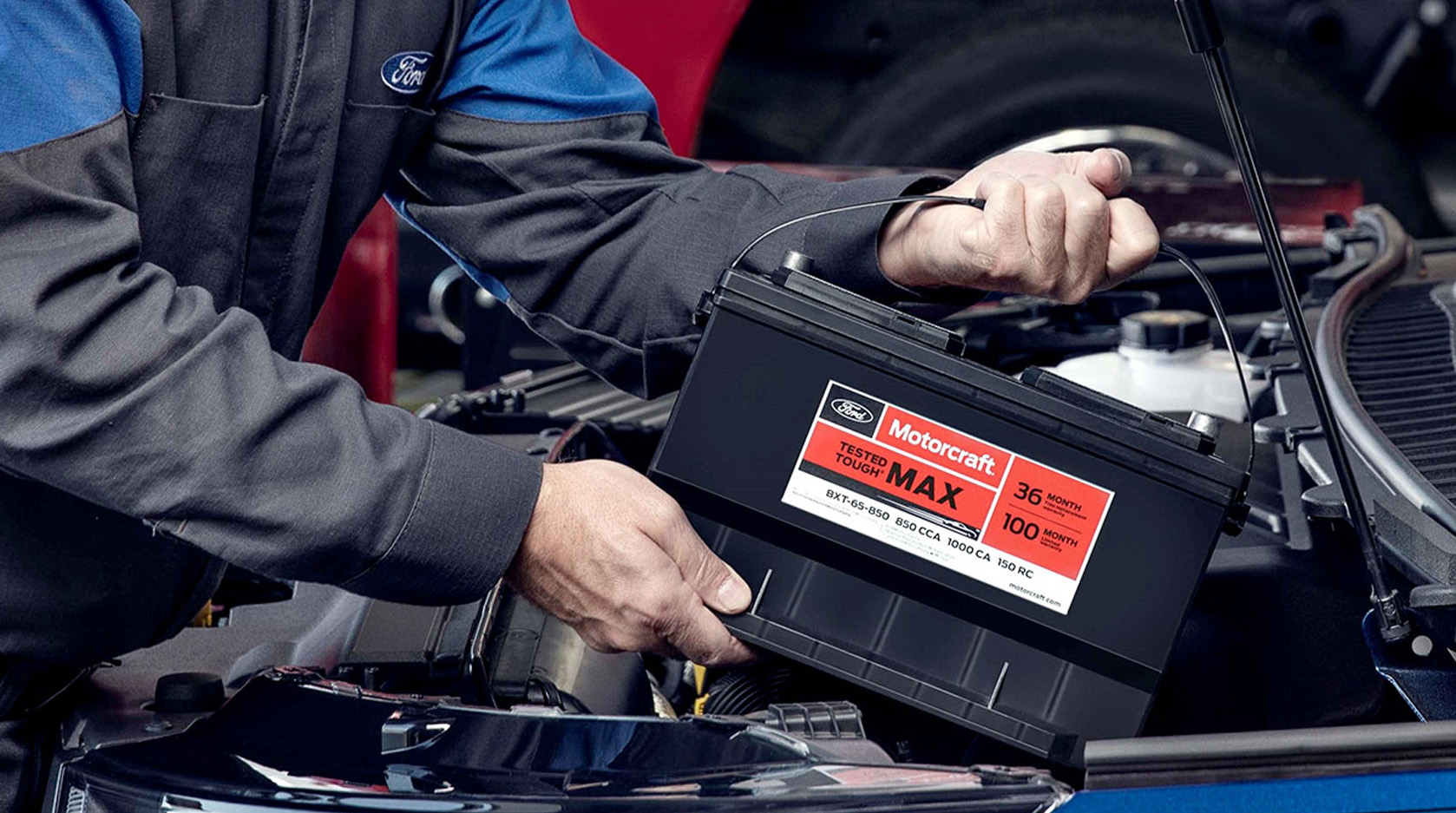 Ford commercial battery service