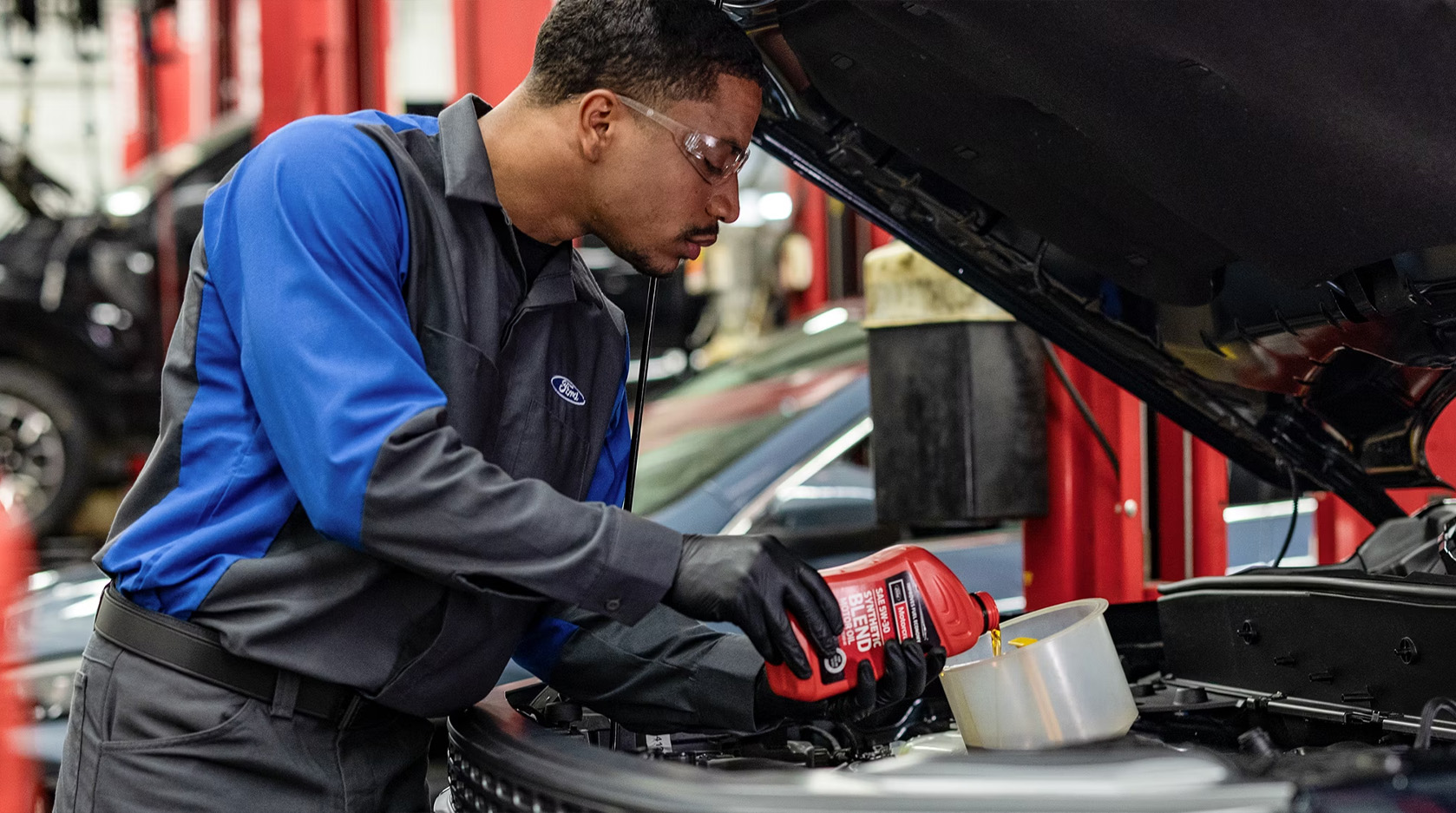 Ford commercial oil change service